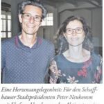 Am Aktionstag Kammgarn West und ihre Zukunft (Schaffhauser Bock vom 28.07.2020)