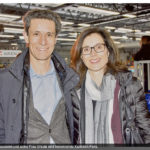 11.02.2017: Mit Ehefrau Ursula am Championsleague Spiel Kadetten - Kiel in der BBC Arena